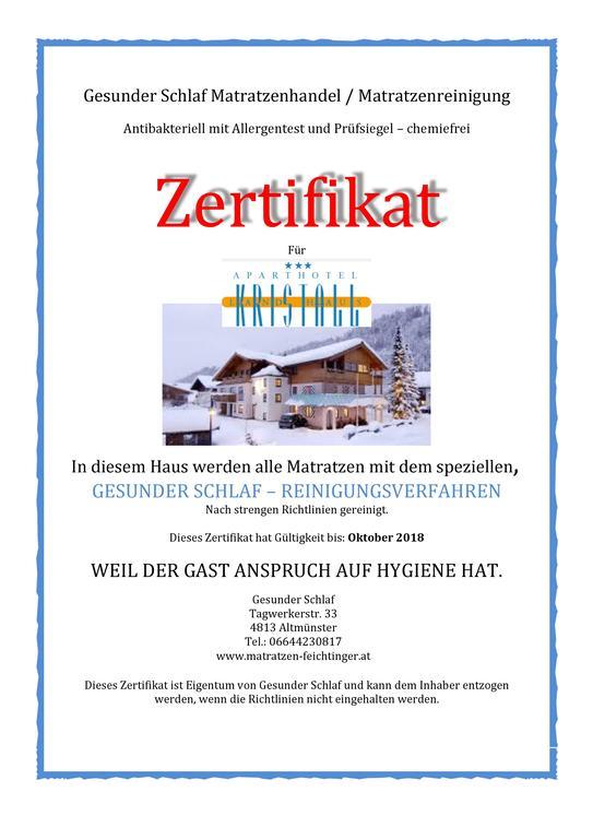 Aparthotel Kristall Altenmarkt im Pongau Exterior foto